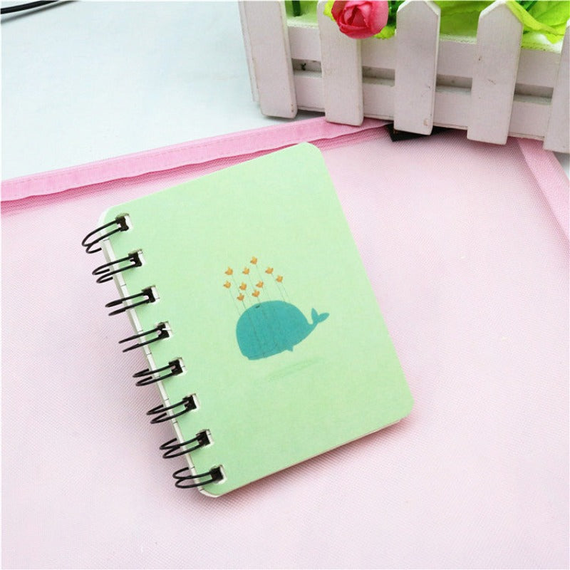 Cute Coil Portable Pocket Notepad