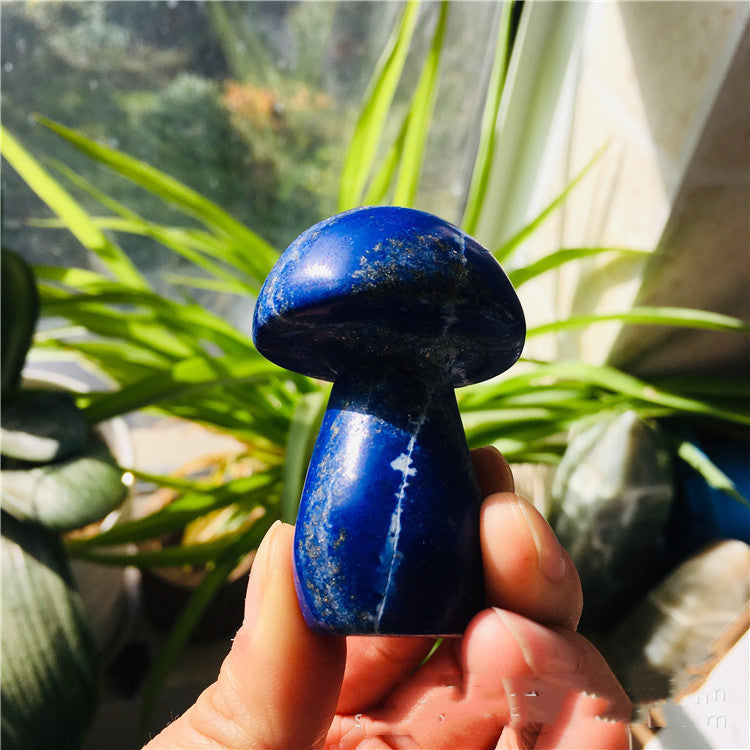 Crystal Mushroom Lapis Lazuli