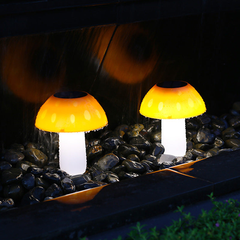 Mushroom Ground Plug Lights