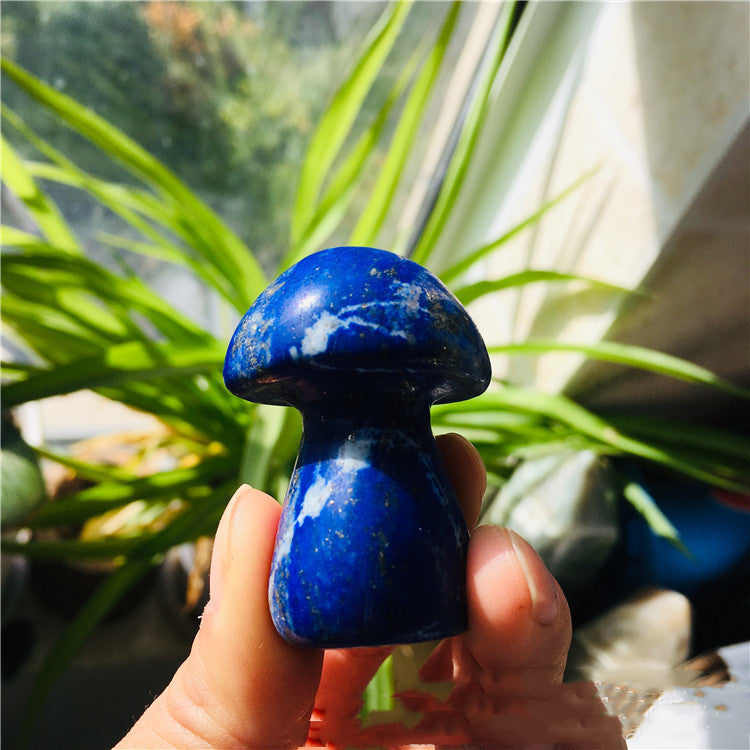 Crystal Mushroom Lapis Lazuli