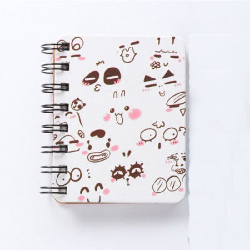 Cute Coil Portable Pocket Notepad