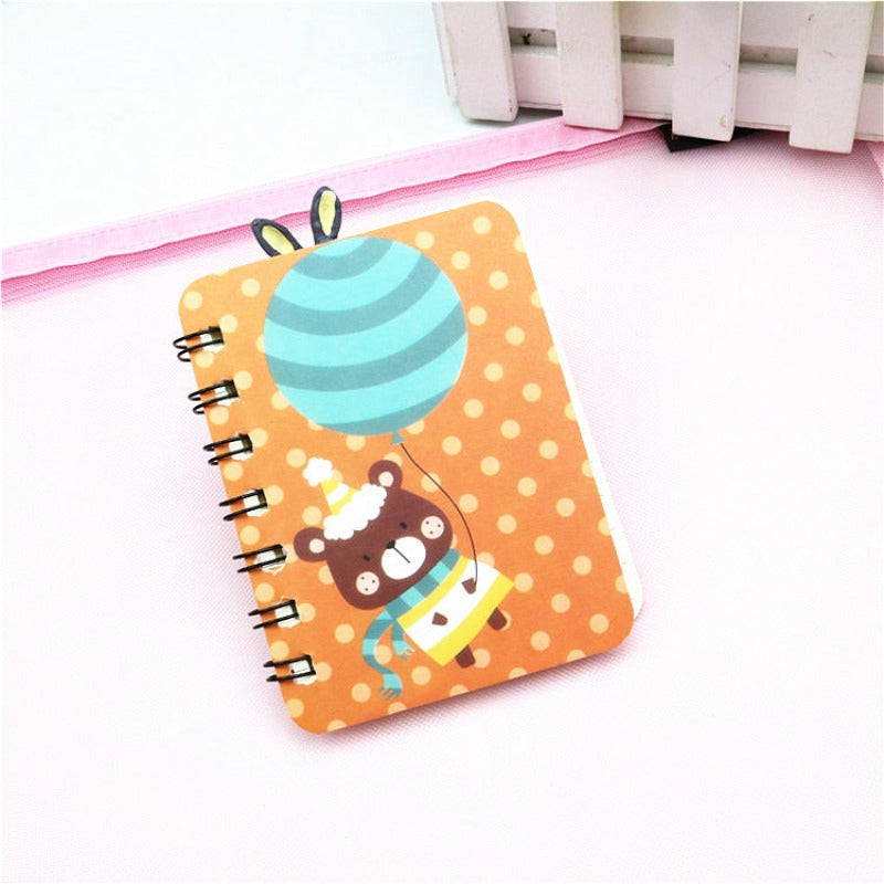 Cute Coil Portable Pocket Notepad