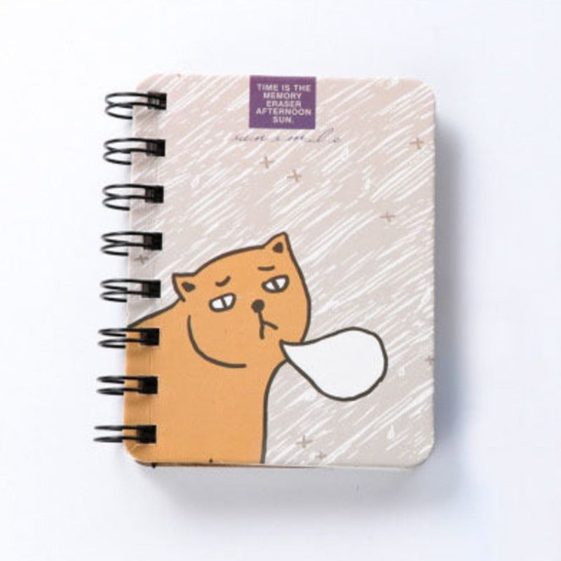 Cute Coil Portable Pocket Notepad