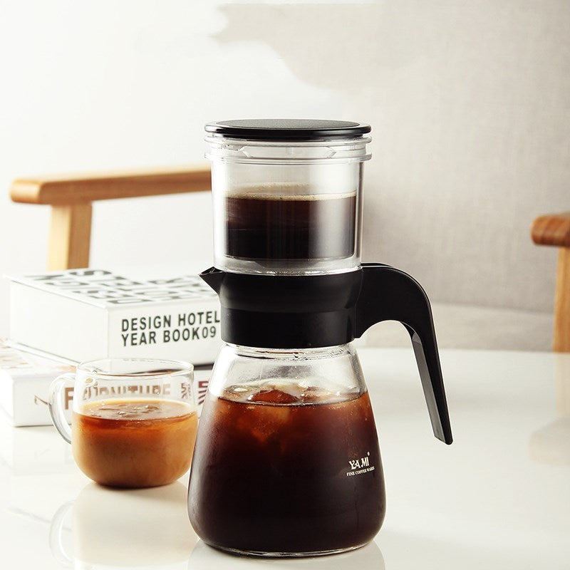 Coffee hand pot drip device