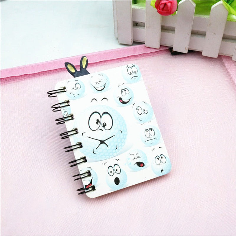 Cute Coil Portable Pocket Notepad