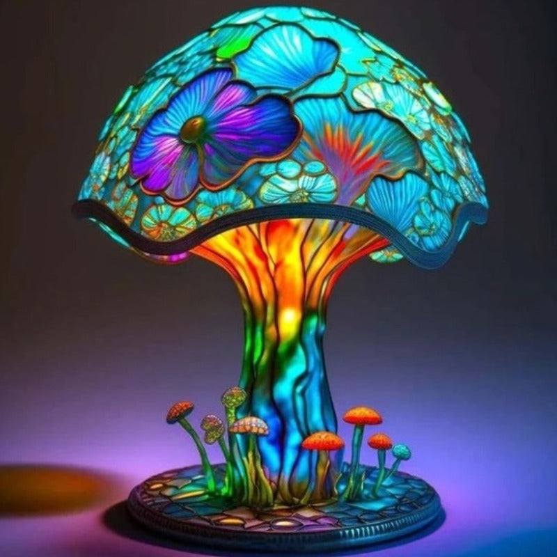 Household Magic Color Mushroom Lamp Decorations