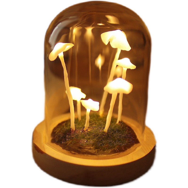 Original Cute Retro Mushroom Night Light