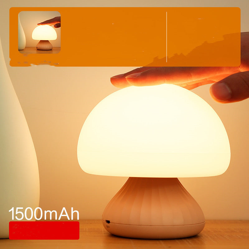 Bedside Bedroom Sleeping Mushroom Night Light