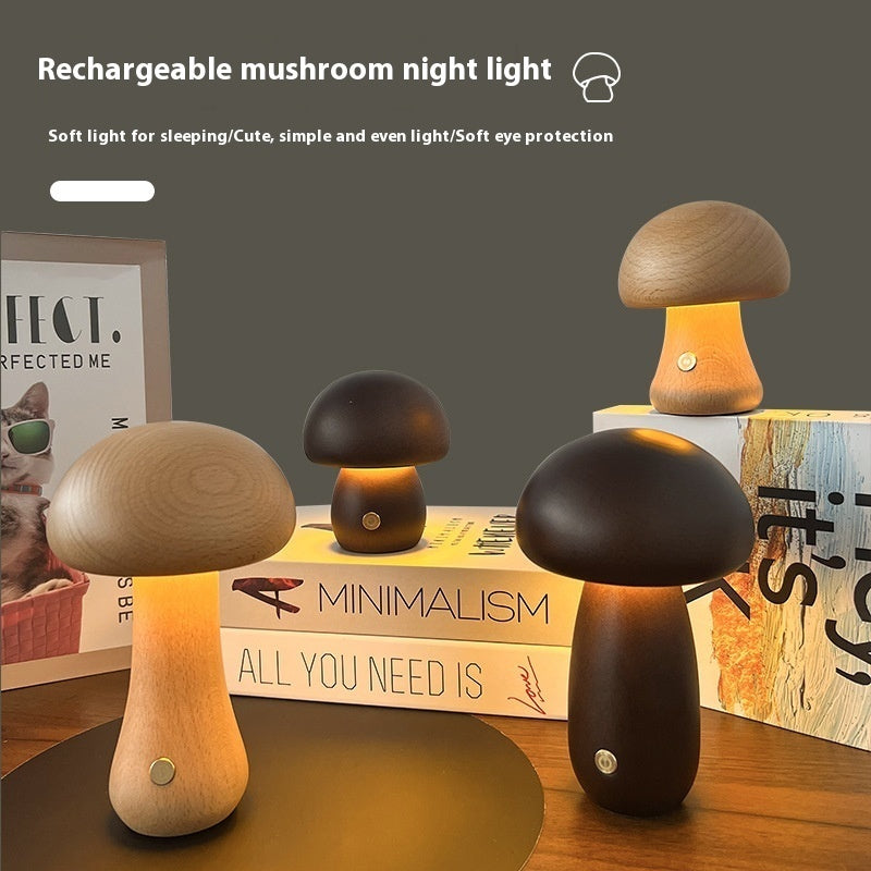 Mushroom Bedside Night Lamp