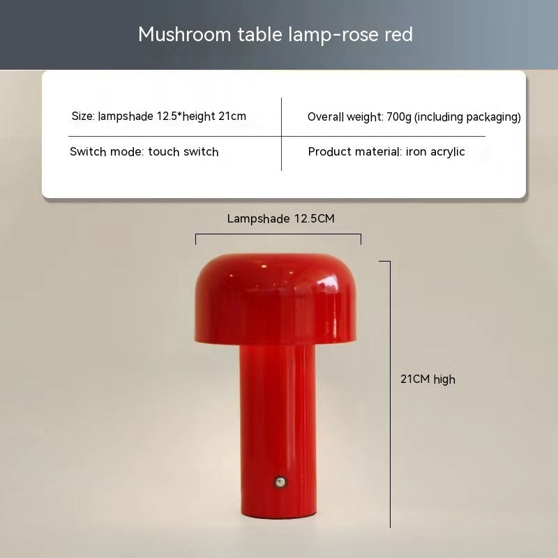 Retro Led Mushroom Lamp