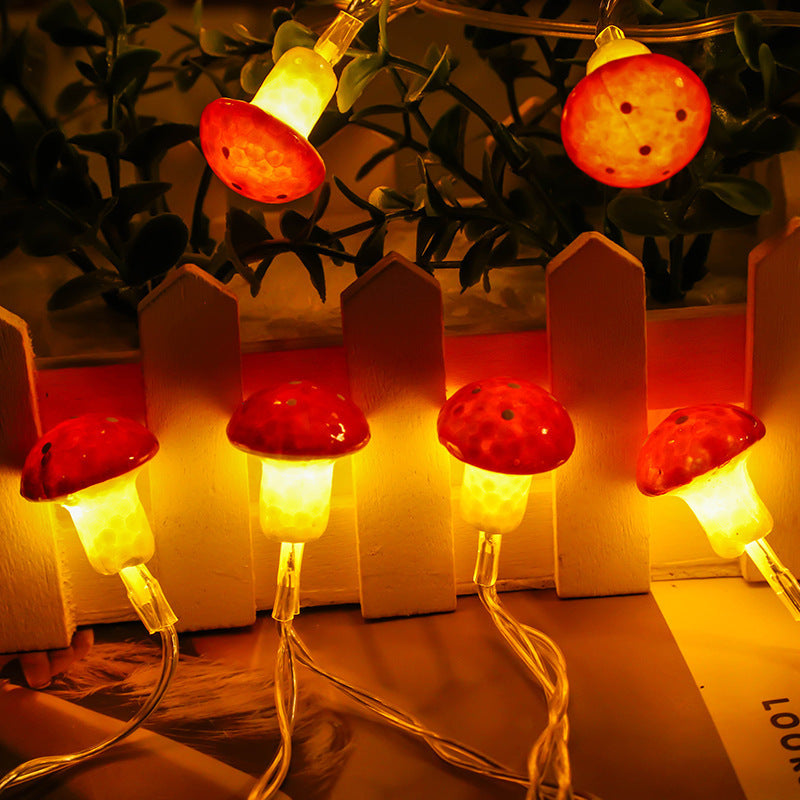 Mushroom Fairy Lights