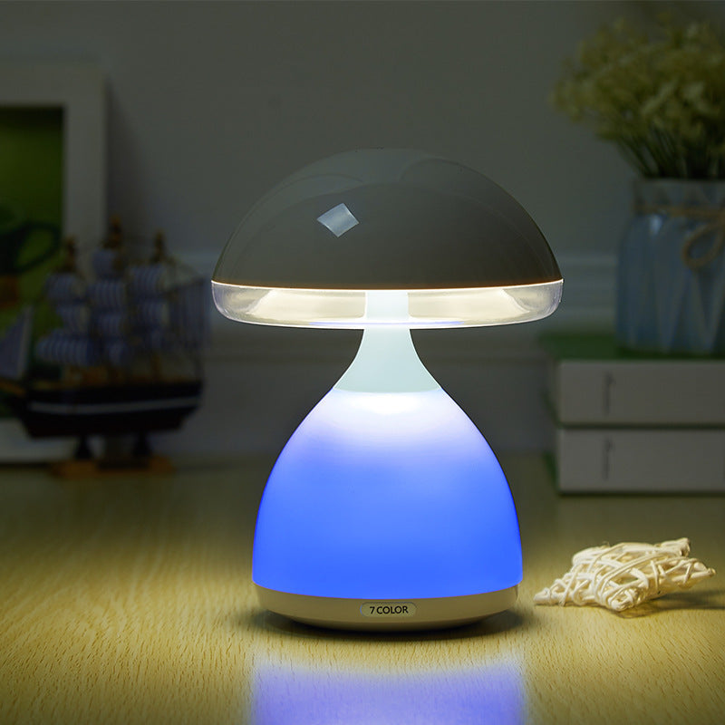 Color Dimming Bedside Mushroom Lamp