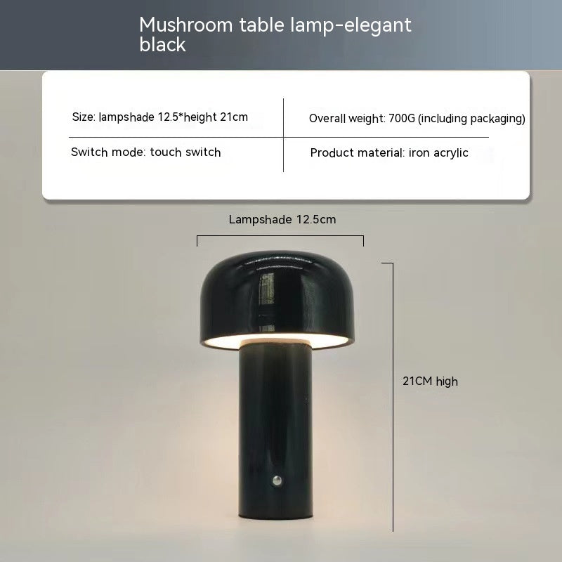 Retro Led Mushroom Lamp