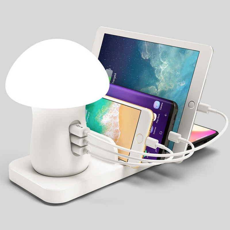 Mushroom Lamp Mobile Phone Bracket Desktop