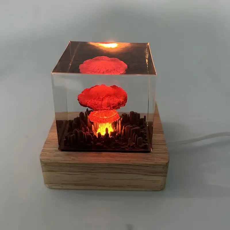 Creative Nuclear Explosions Mushroom Cloud Lamp