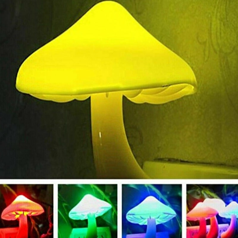 Mushroom-shaped LED Sensors Indoor Decoration