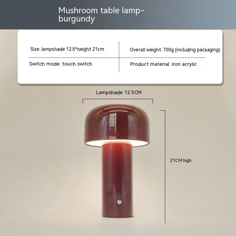 Retro Led Mushroom Lamp