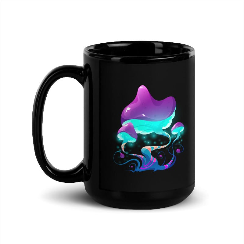 Black Glossy Mug