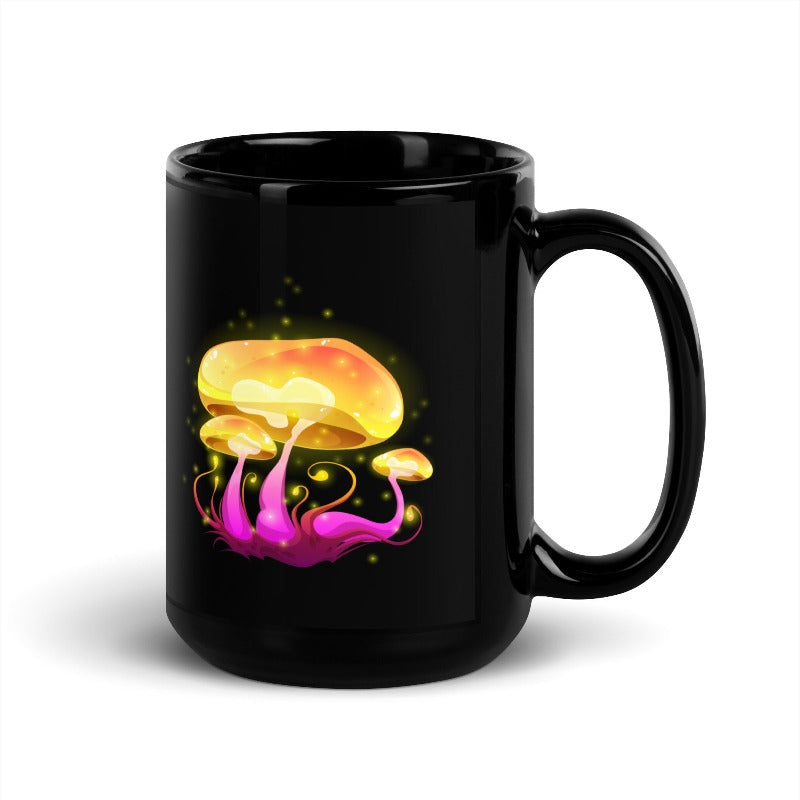 Black Glossy Mug