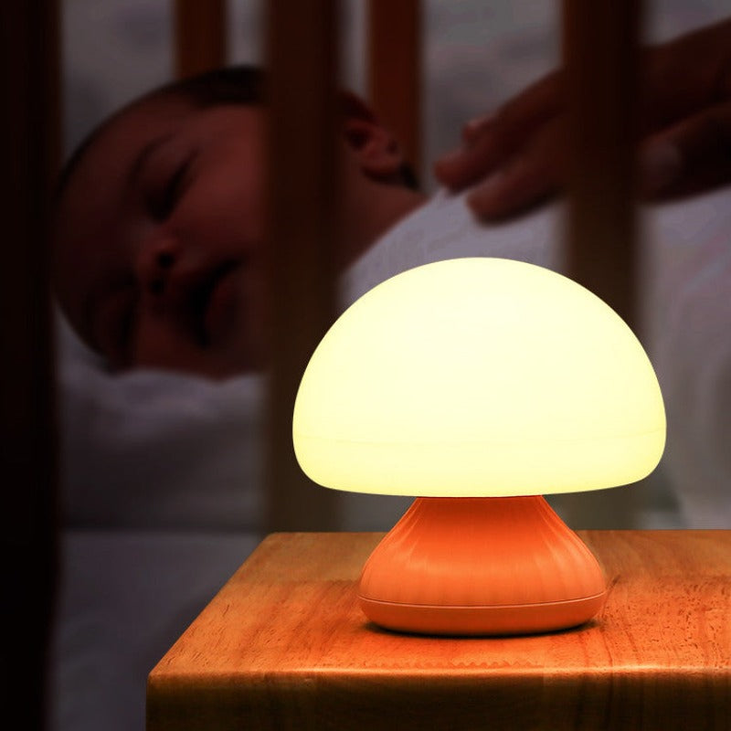 Bedside Bedroom Sleeping Mushroom Night Light