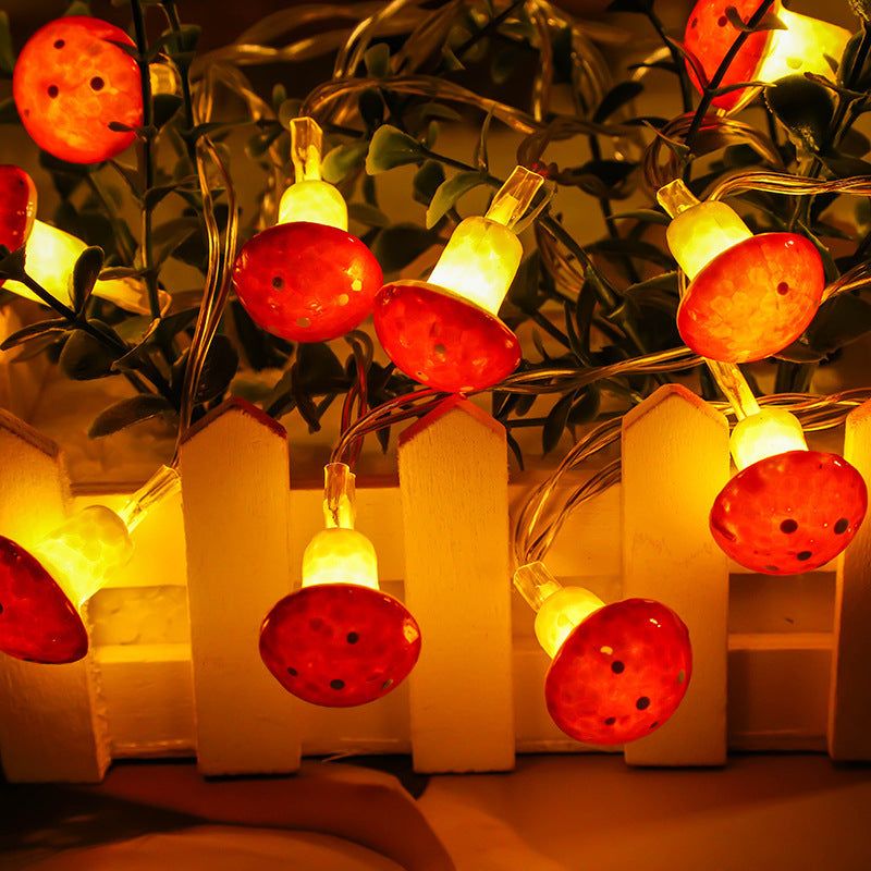 Mushroom Fairy Lights