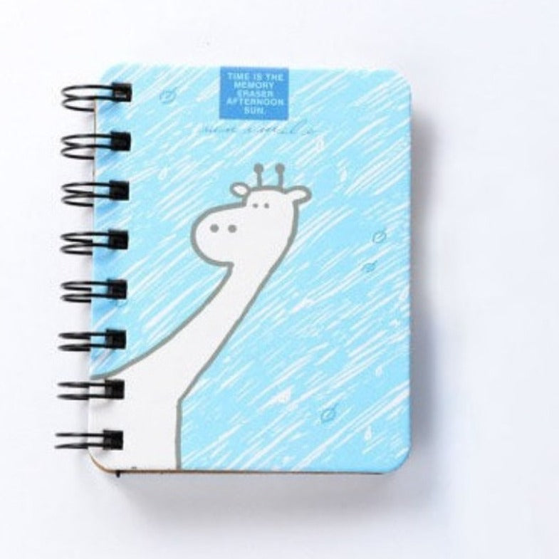 Cute Coil Portable Pocket Notepad