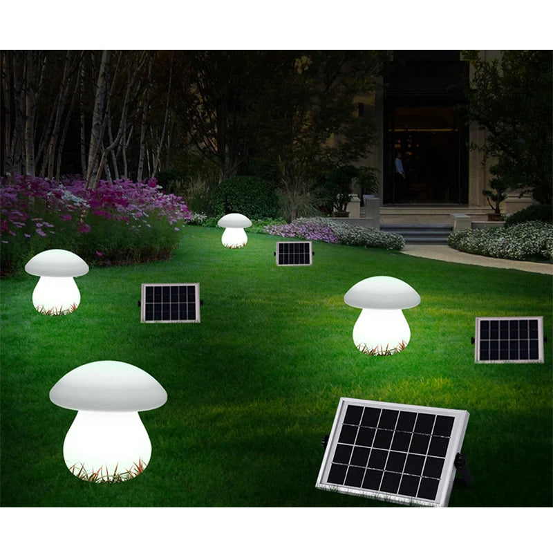 Remote Control waterproof Mushroom Lamp