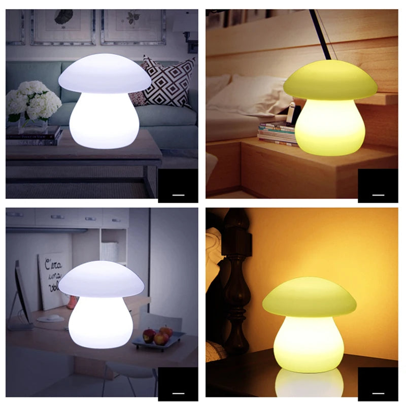 Remote Control waterproof Mushroom Lamp