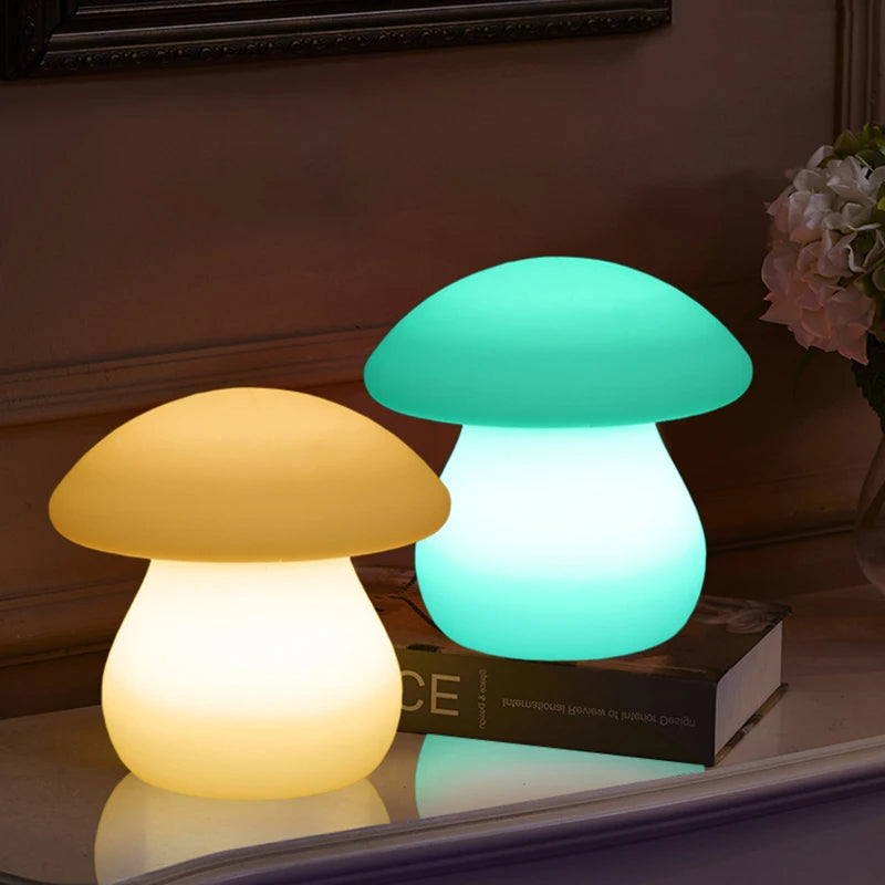 Remote Control waterproof Mushroom Lamp