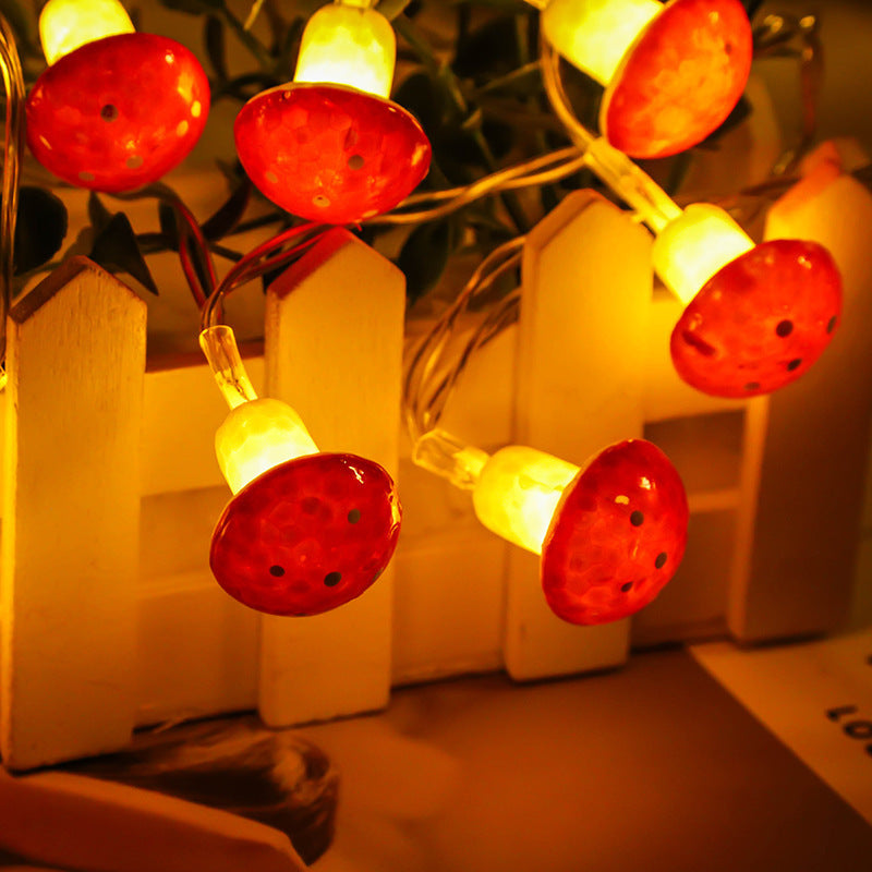 Mushroom Fairy Lights