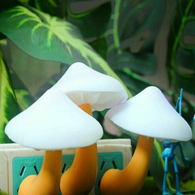 Mushroom-shaped LED Sensors Indoor Decoration