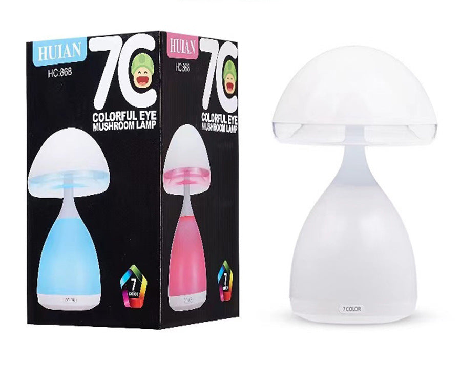 Color Dimming Bedside Mushroom Lamp