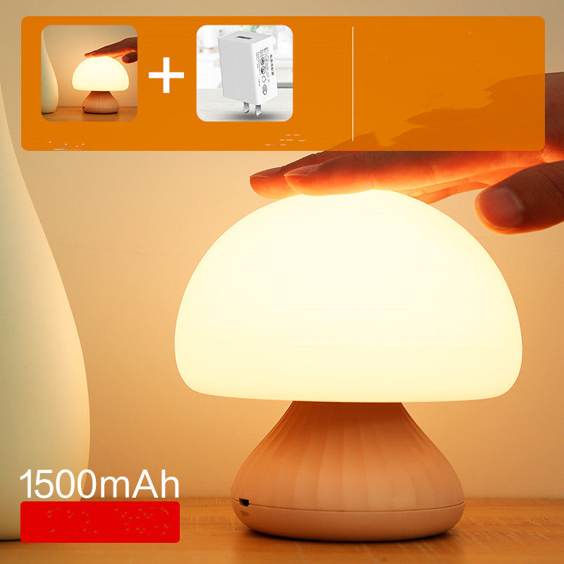 Bedside Bedroom Sleeping Mushroom Night Light