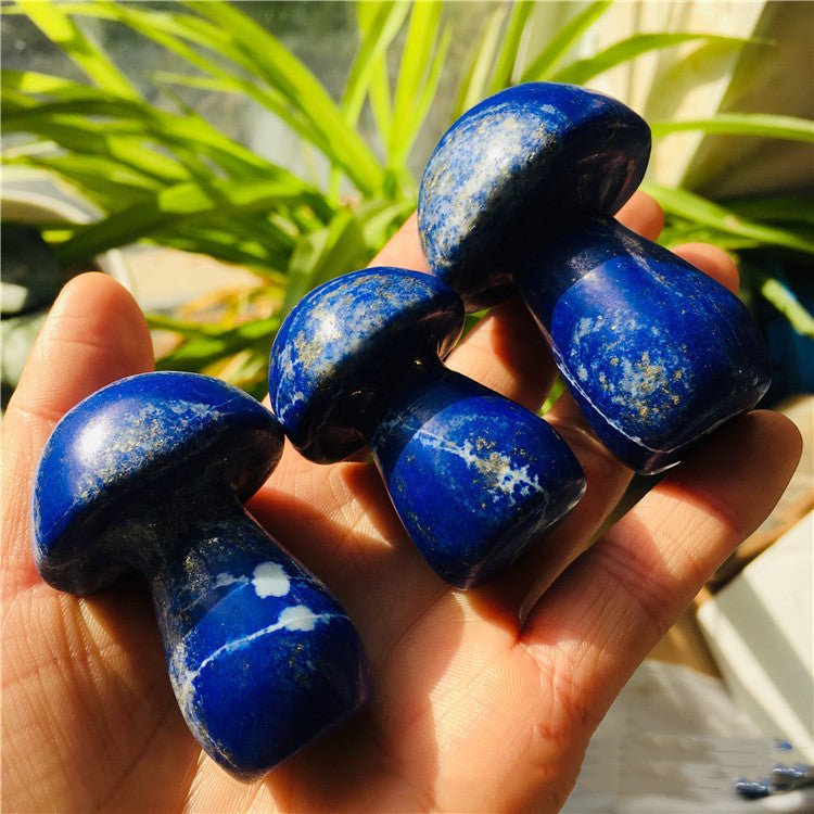 Crystal Mushroom Lapis Lazuli